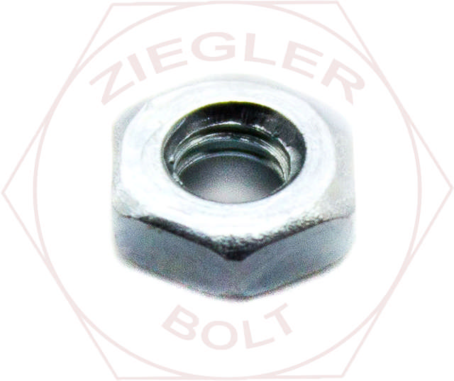 5/16-18  MACHINE SCREW NUT ZINC