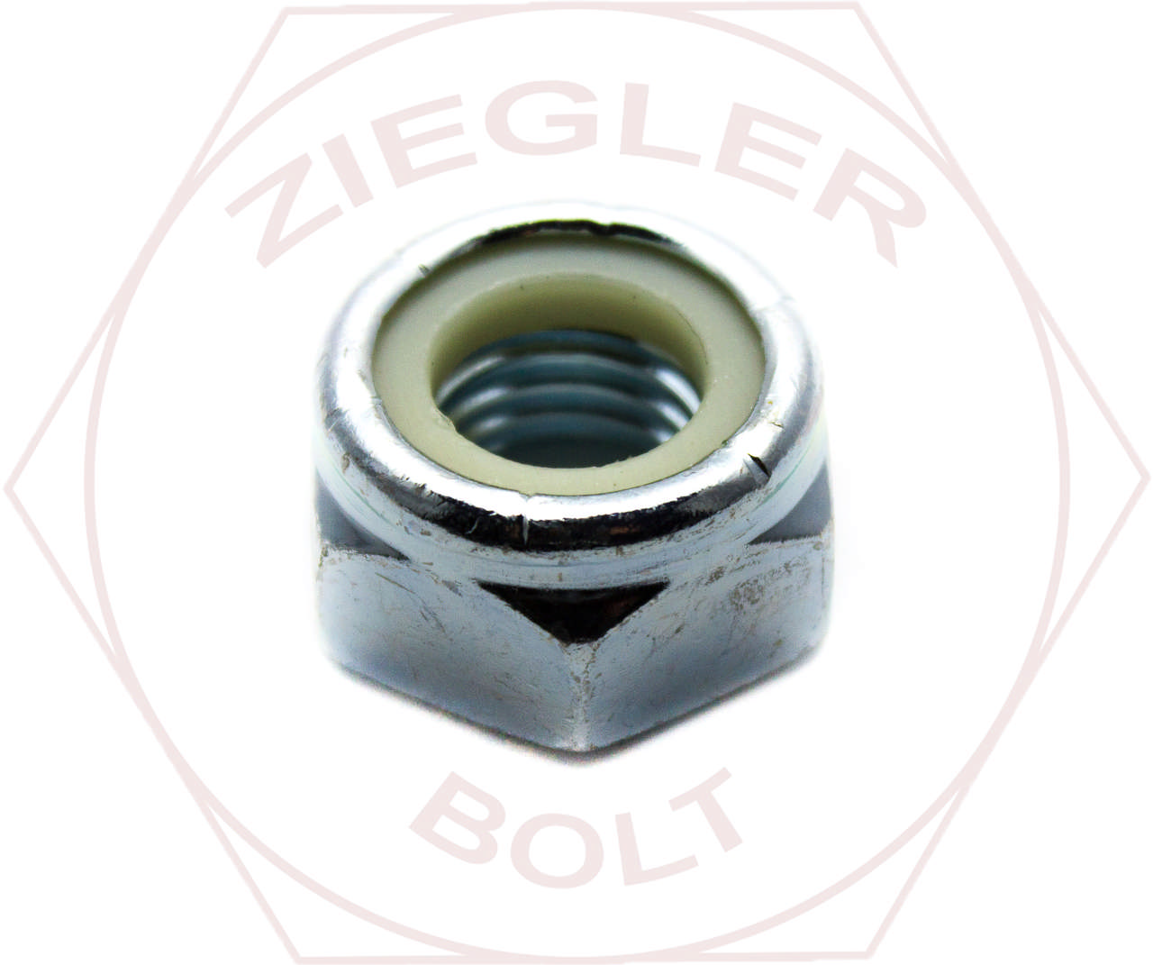 1/4-20 HEAVY/THIN NYLON-INSERT LOCKNUT ZINC