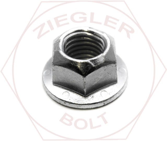 3/4-16 FLANGE LOCKNUT FINE THRD GR G ZINC