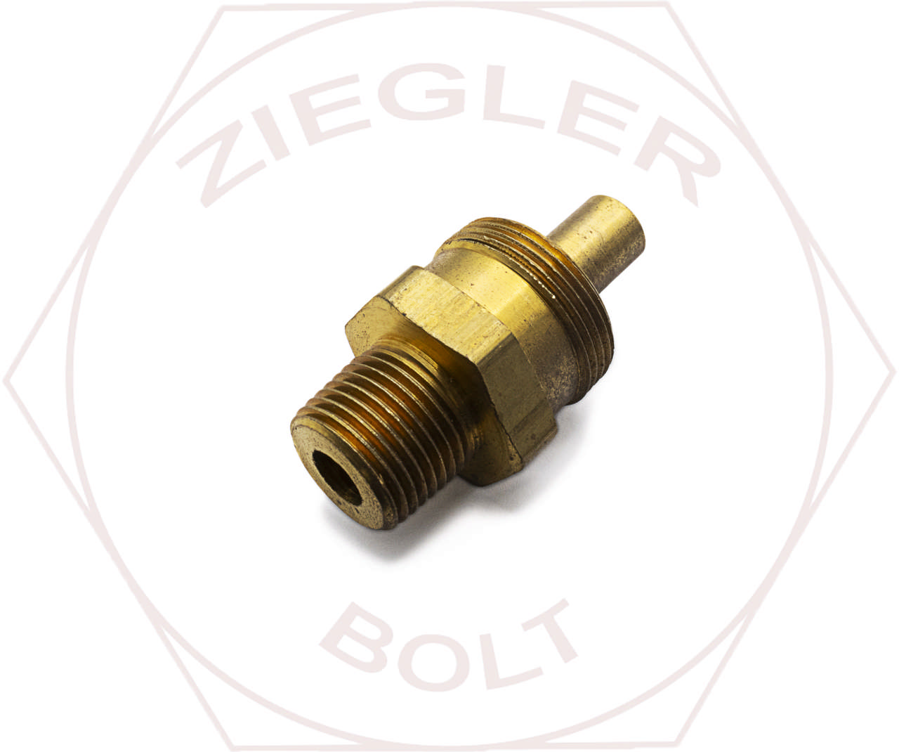 3/8H X 3/8-18NPT COMPONENT INSERT BRASS