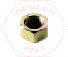 5/16-18 HEX FINISH NUT GR 8 ZINC/YELLOW