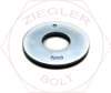 1/4 USS FLAT WASHER DOMESTIC ZINC