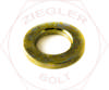 1/4 SAE EXT.THICK FLAT WASHER THRU-HARD Z/YELLOW