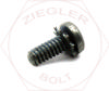 4-40 X 1/4 SLTD PAN EXTERNAL SEM SCREW ZINC