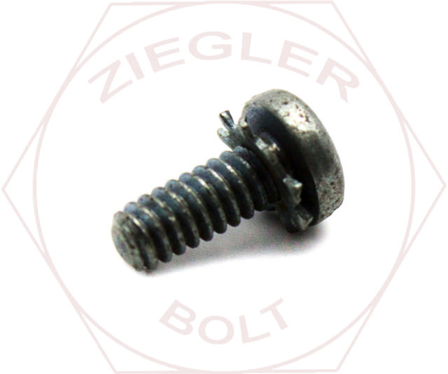 6-32 X 3/8 SLTD PAN EXTERNAL SEM SCREW ZINC