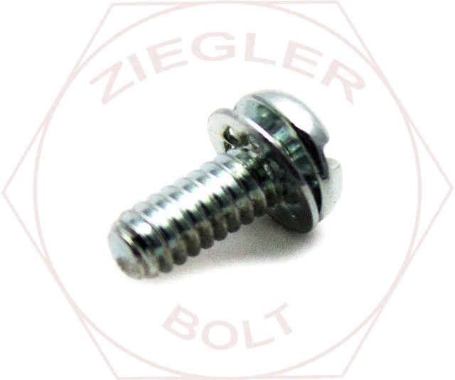 6-32 X 1/4 SLTD PAN INT SEM SCREW ZINC