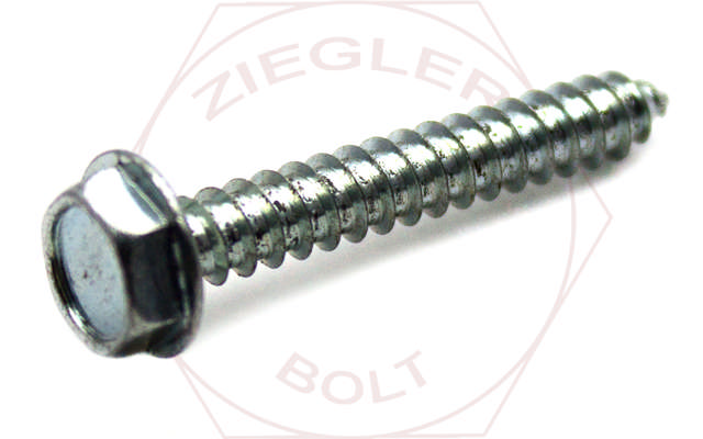 1/4-14 X 2-1/2 UNSLOT HEX WASH SMS ZINC