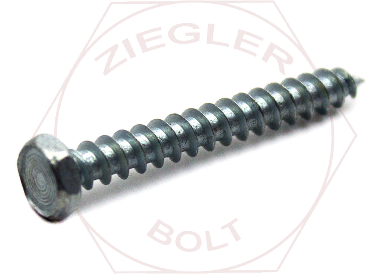 5/16 X 1 UNSLOT IND HEX T/S ZINC