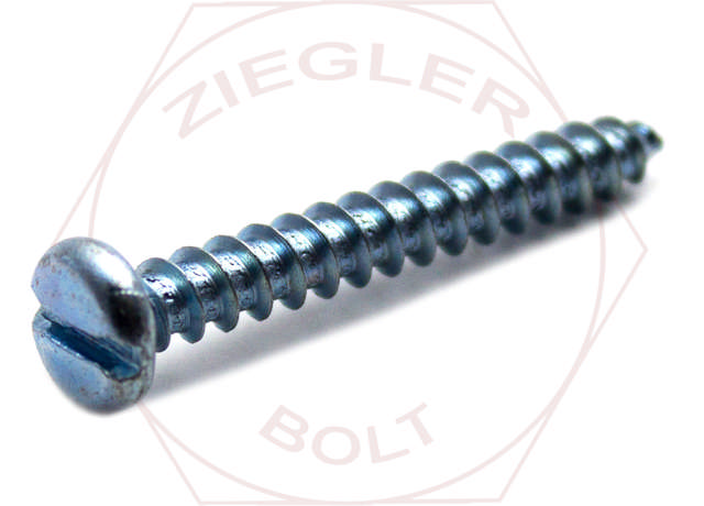 10-16 X 2-1/2 SLOT PAN T/S ZINC