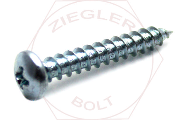 10-16 X 7/8 PHIL PAN T/S ZINC