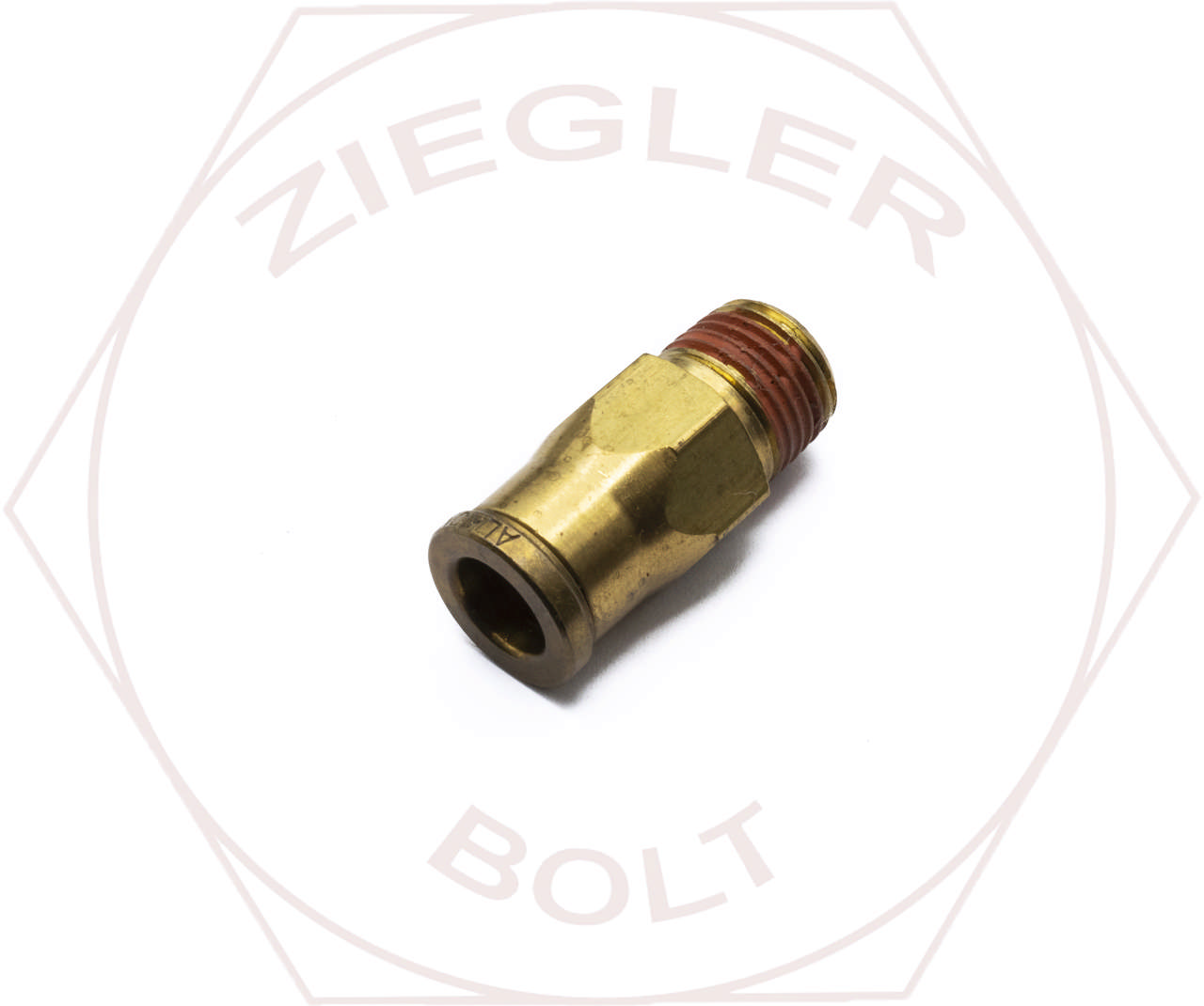 1/4 X 1/8 PUSH-IN MALE CONNECTOR BRASS