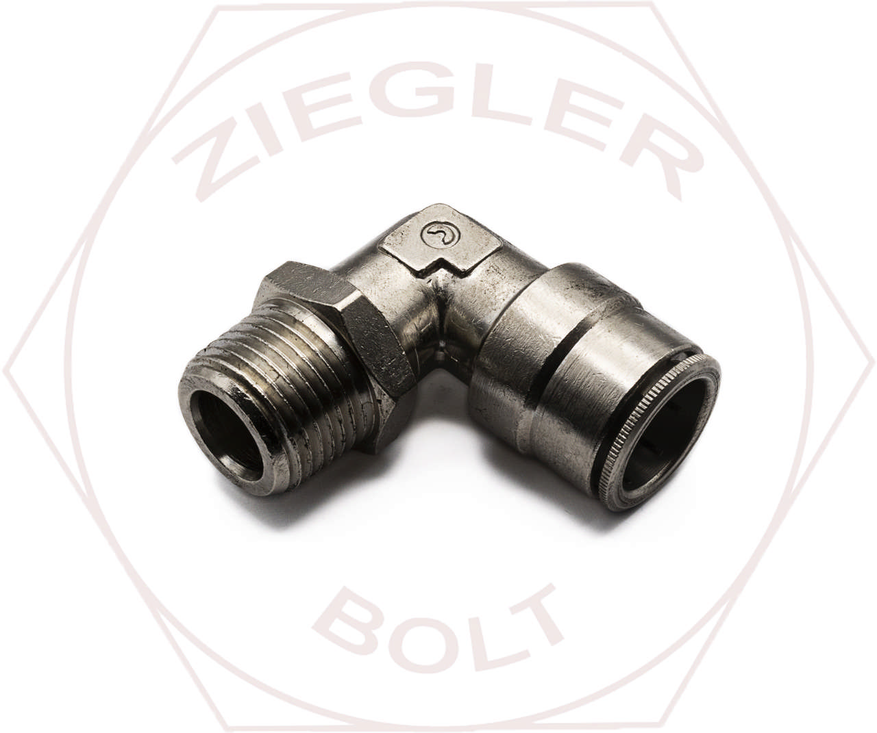1/2T X 1/2 NPT WHD PUSH-IN 90° SWIVEL BRASS