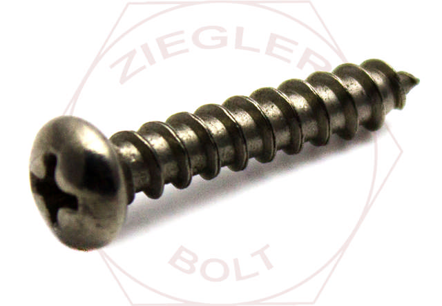 8-18 X 1-1/4 PHIL ROUND T/S 18-8 STAINLESS