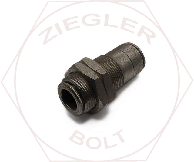 3/8T BULKHEAD PUSH TO CONNECT FITTING