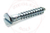 #2 X 3/8 SLOT FLAT W/S ZINC