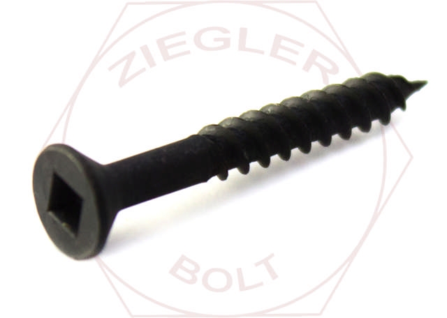 #8 X 1 3/4 SQUARE DR. FLAT W/S TWINFAST