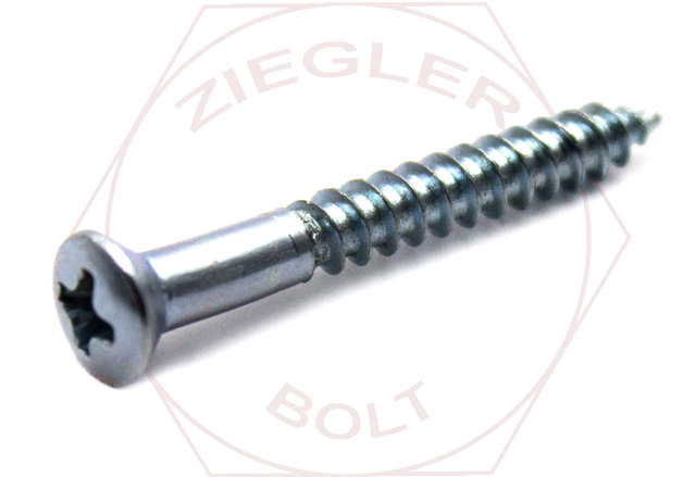 #6 X 7/8 PHIL OVAL W/S ZINC