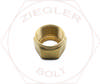 3/4T AIR BRAKE NUT BRASS