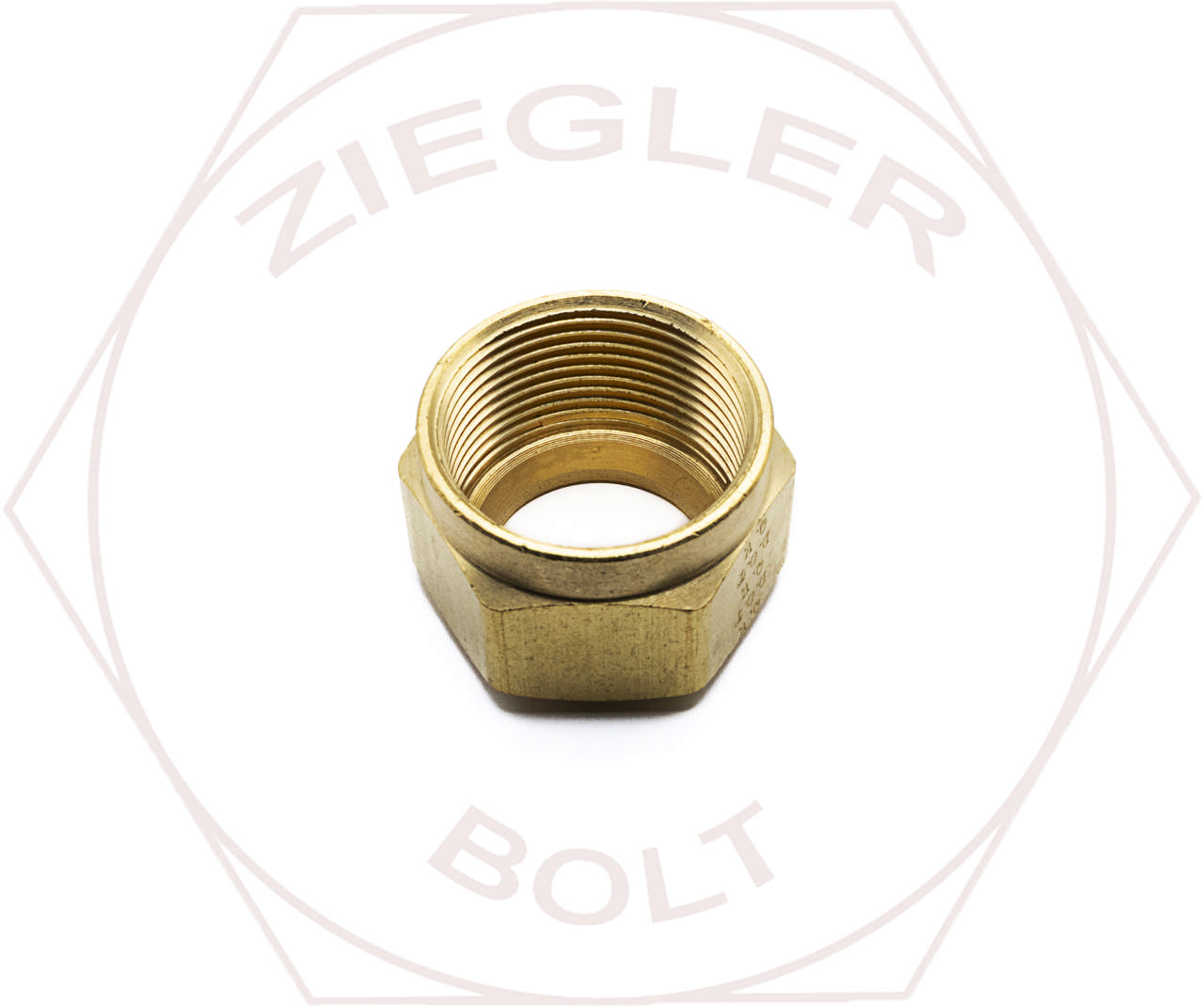 3/4T AIR BRAKE NUT BRASS