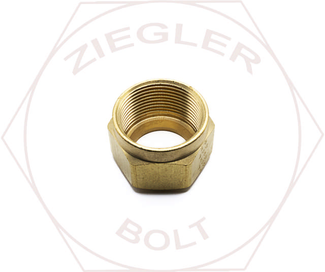 3/4T AIR BRAKE NUT BRASS