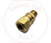 5/8 X 3/8 DOT AIR BRAKE MALE CONNECTOR BRASS