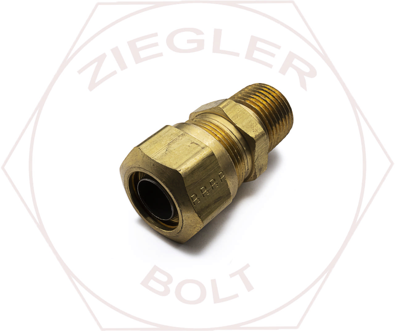 3/4 X 1/2 DOT AIR BRAKE MALE CONNECTOR BRASS