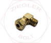 1/4T X 1/8 AIR BRAKE MALE 90° ELBOW BRASS