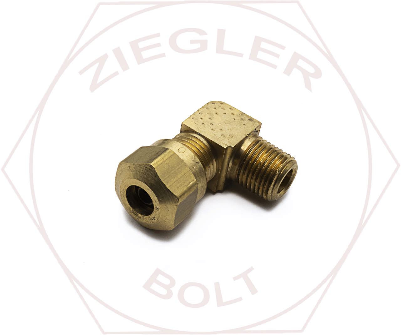 1/4T X 1/8 AIR BRAKE MALE 90° ELBOW BRASS