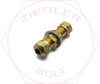 1/4T AIR BRAKE BULKHEAD UNION BRASS
