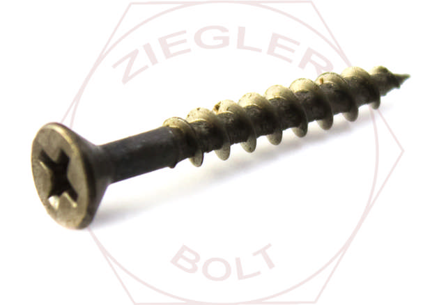 9 X 3 PHILLIP DR PARTICLE BOARD SCR BLK