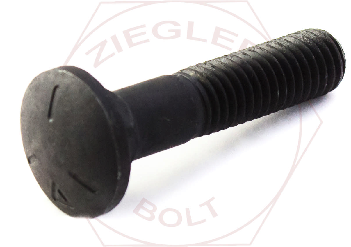 5/16-18 X 2-1/2 CARRIAGE BOLT GR 5 PARTIAL THRD