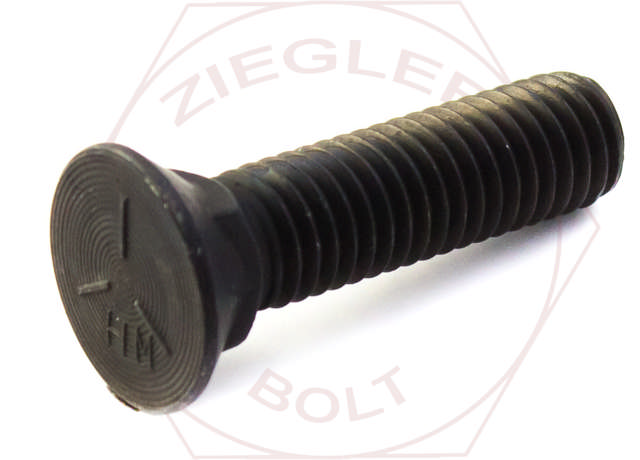 7/16-14 X 2-1/4 PLOW BOLT GR 5 PLAIN