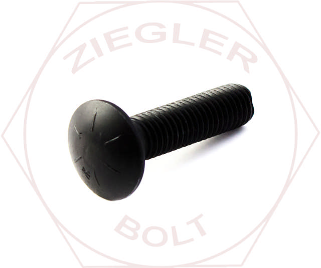 5/8-11 X 9 CARRIAGE BOLT FULL THREAD GR 8 PLAIN