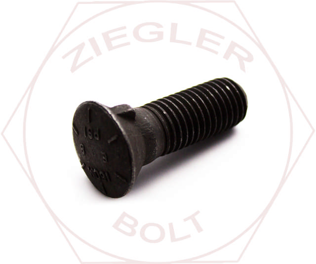 5/8-11 X 10 BUCKET TOOTH BOLT GR 8 PLAIN