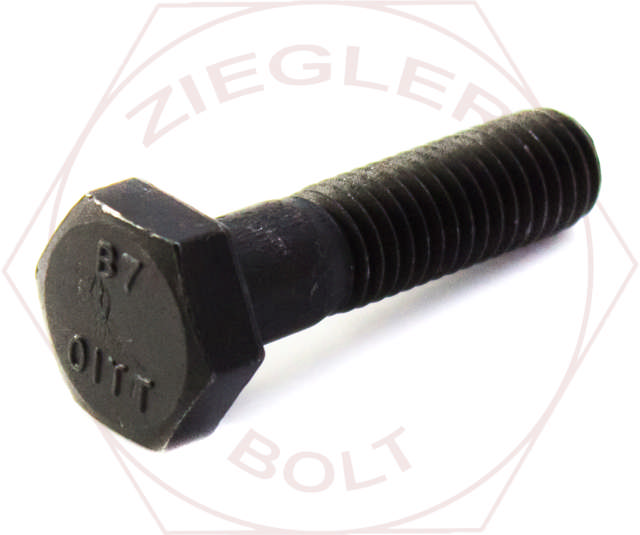 3/8-16 X 6 A193 B7 HEAVY HEX BOLT PLAIN