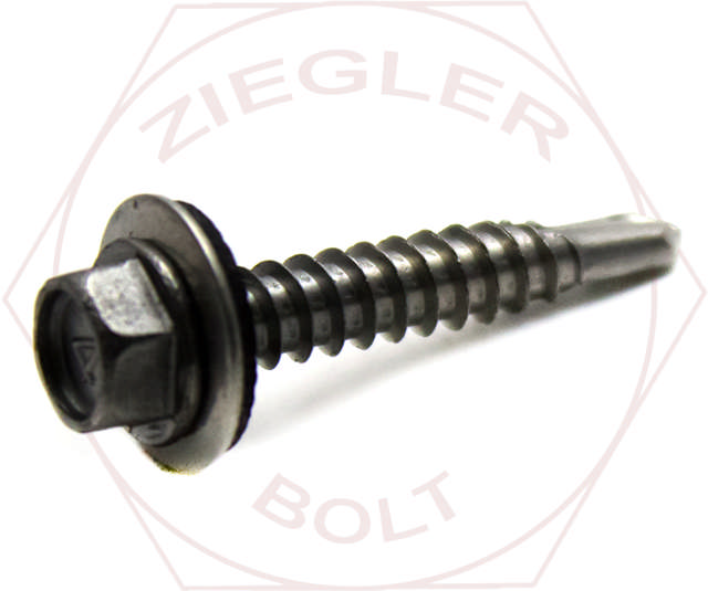 10 X 1-1/2 HEX WASHER HD TEK W/NEO 410 STAINLESS