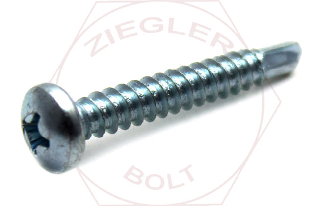 10-16 X 1-1/2 PAN PHILLIPS TEK ZINC