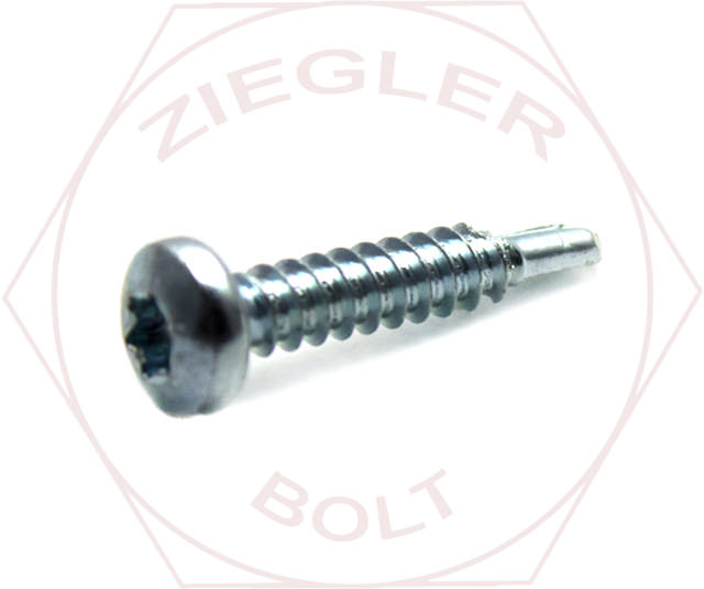 10-16 X 3/4  TORX PAN HEAD TEK SCREW ZINC PLATED
