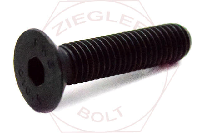 M6-1 X 18 FLAT SOCKET HD CAP SCREW DIN 7991