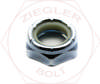 5/16-18 THIN NYLON-INSERT LOCKNUT ZINC