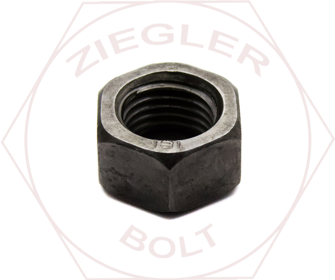 M10-1.5 HEX FINISH NUT DIN 934 PLAIN