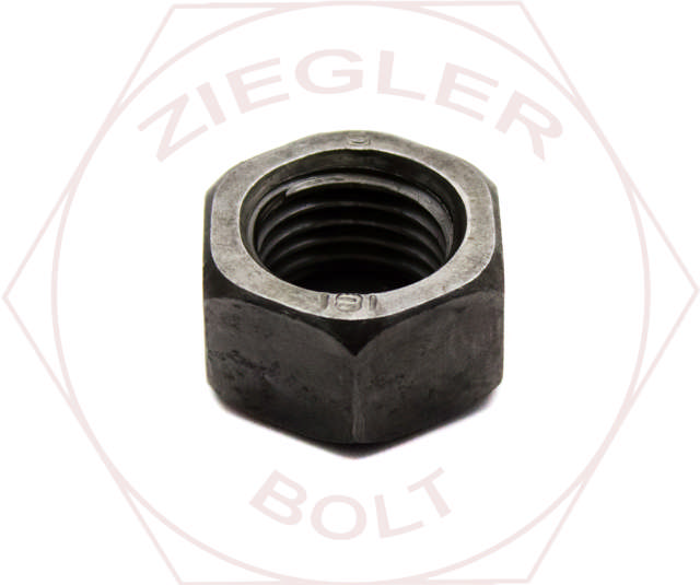 M6-.75 HEX FINISH NUT DIN 934 PLAIN