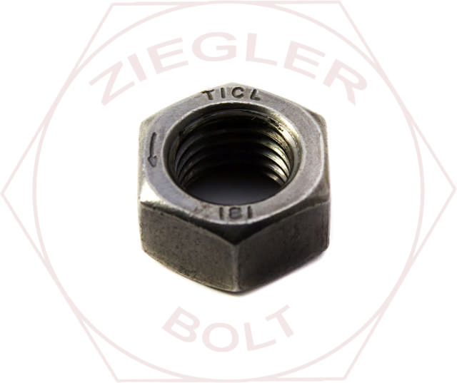 M6-1 HEX FINISH NUT LEFT HAND THREAD A2 STAINLESS