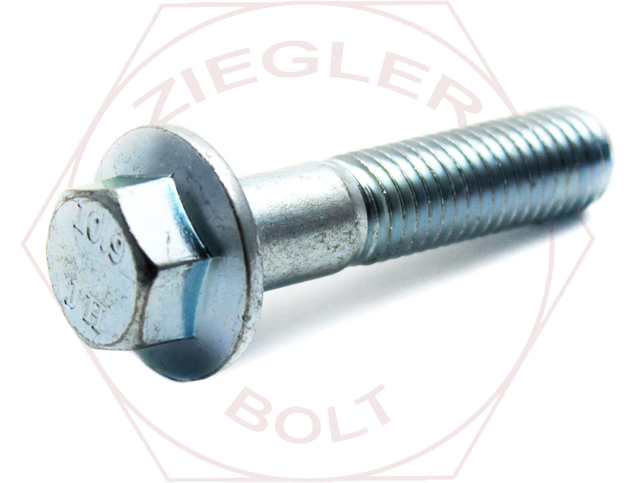 M10-1.5 X 100 HEX FLANGE BOLT 10.9 ZINC