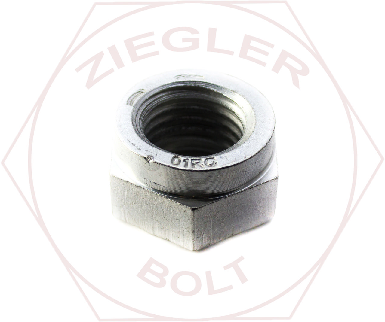 2-1/2-12 COLLAR LOCKNUT GR C ZINC FINE THRD
