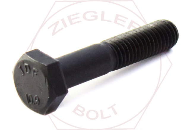 M10-1.5 X 100 HEX CAP SCREW DIN 931 GR 10.9