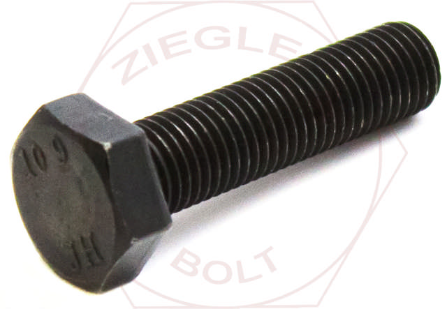 M10-1.25 X 25 HEX CAP SCREW DIN 961 GR 10.9