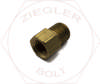 3/16T X 1/8P INVERTED FLARE MALE CONNECTOR BRASS