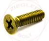 3/8-16 X 1-1/2 PHIL FLAT M/S BRASS