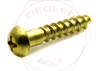 #4 X 1/2 PHIL ROUND W/S BRASS